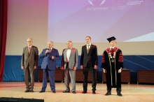 На торжественной церемонии в НИУ МГСУ. Москва, 09.07.2019 г. На торжественной церемонии в НИУ МГСУ. Москва, 09.07.2019 г.